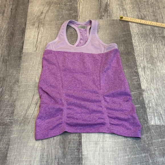 Athleta Fast Track Ruched Sides Racer Back Tank Top Size Small - Picture 1 of 6